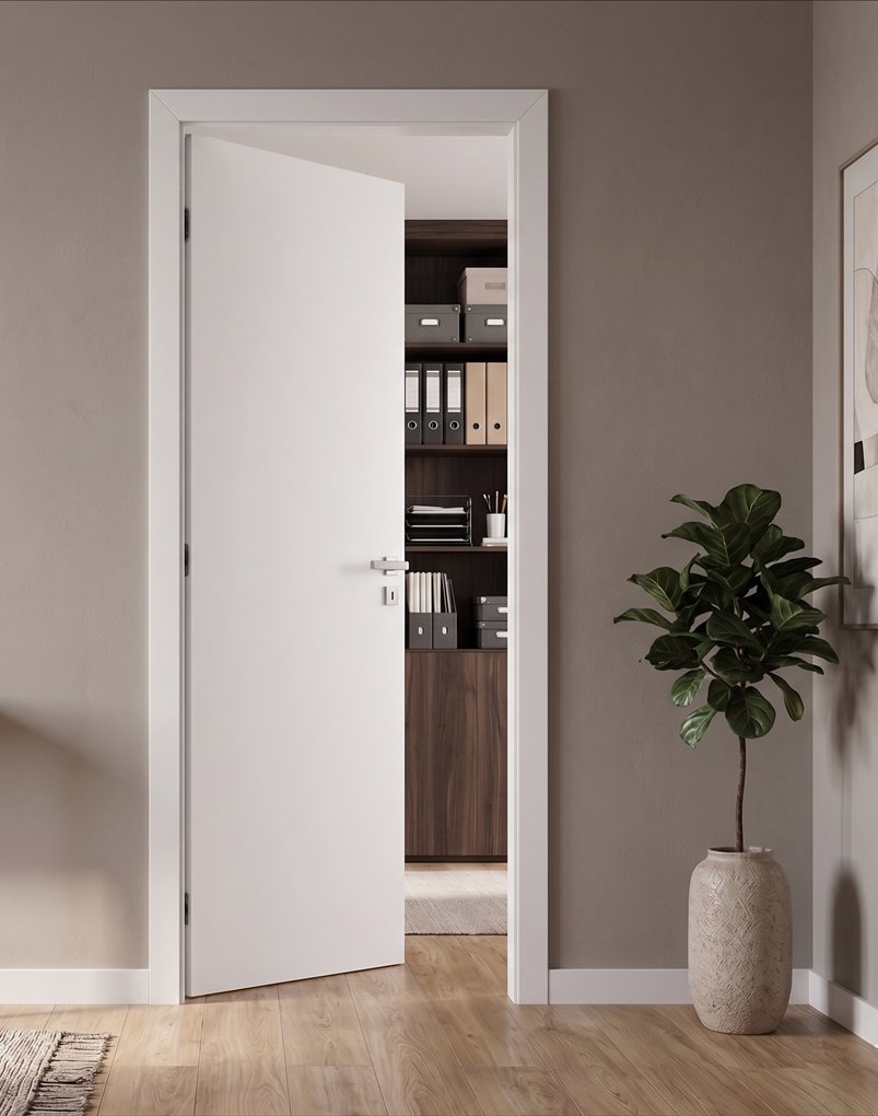 Kit porta Inhodin Wood instalado
